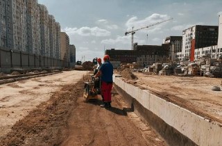 Следим за реконструкцией улицы Струве. Строительная…